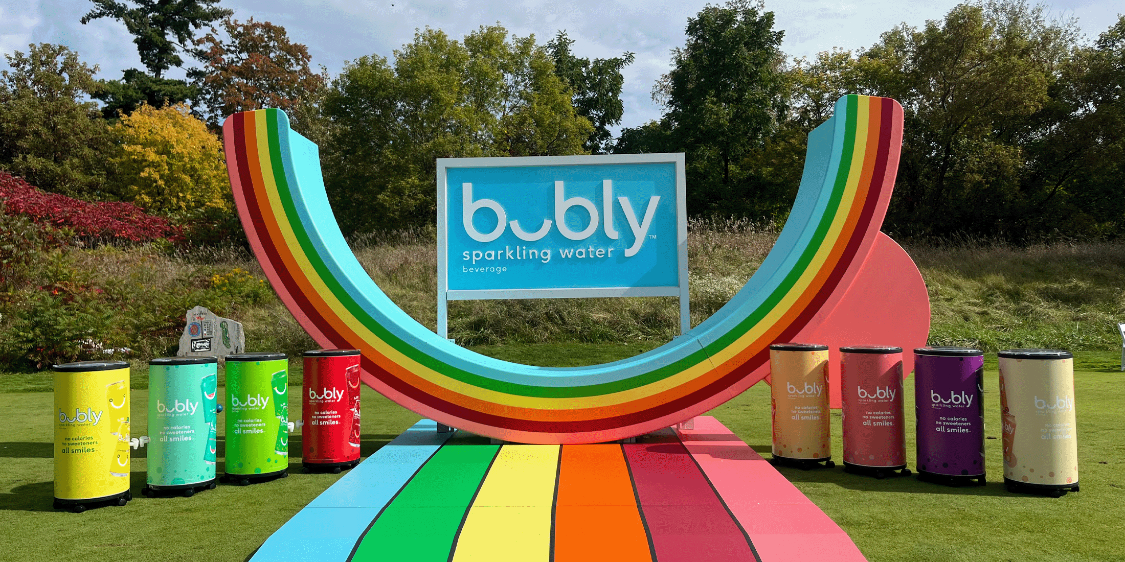 bubly sparkling water event